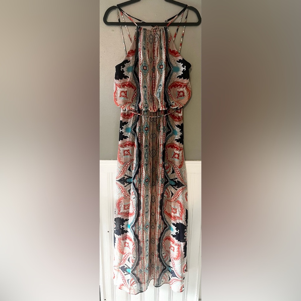 🧡 Bisou Bisou Boho Print Maxi Dress 🧡